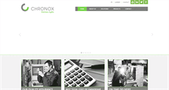 Desktop Screenshot of chronox-ind.com